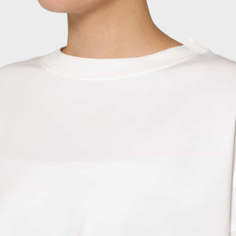 COGTHEBIGSMOKE COGTHEBIGSMOKE ＜コグザビッグスモーク＞ スリットスリーブ カットソー WHITE