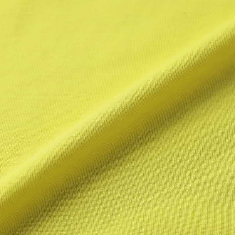 COGTHEBIGSMOKE COGTHEBIGSMOKE ＜コグザビッグスモーク＞ シアー素材ボトルネックプルオーバー YELLOW