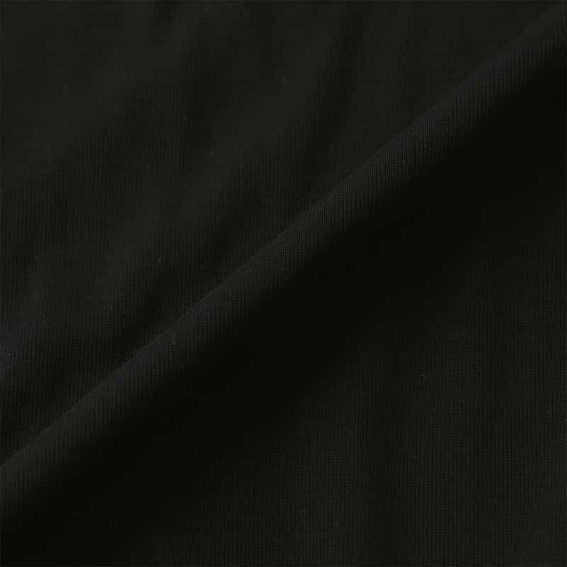 COGTHEBIGSMOKE COGTHEBIGSMOKE ＜コグザビッグスモーク＞ シアー素材ボトルネックプルオーバー BLACK