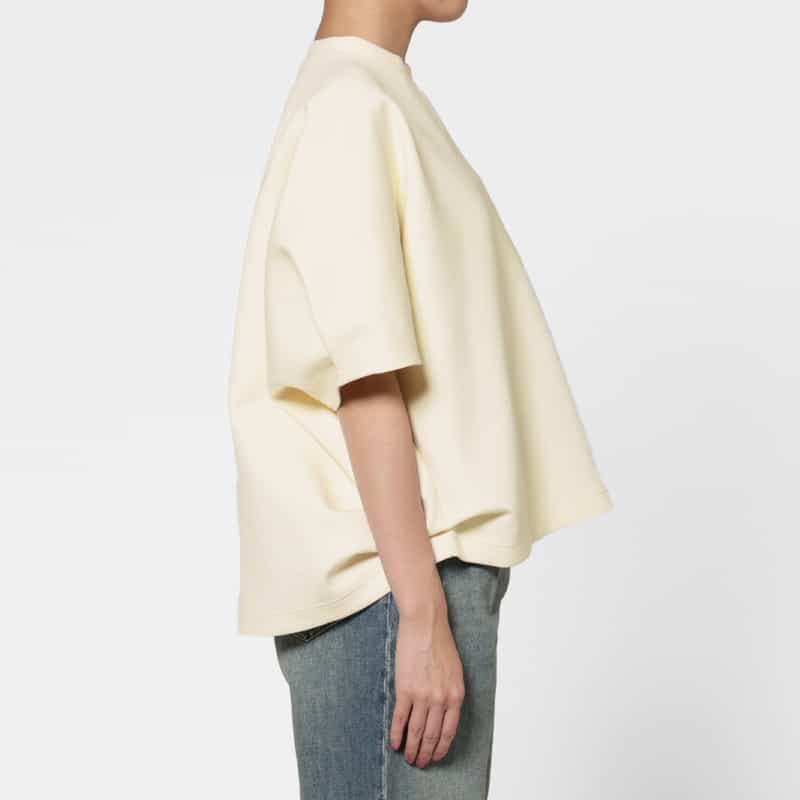 COGTHEBIGSMOKE COGTHEBIGSMOKE ＜コグザビッグスモーク＞ スタンドネックカットソー IVORY