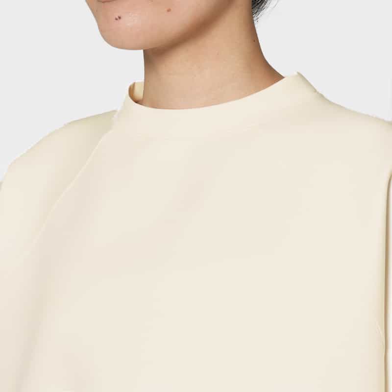 COGTHEBIGSMOKE COGTHEBIGSMOKE ＜コグザビッグスモーク＞ スタンドネックカットソー IVORY