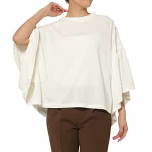 COGTHEBIGSMOKE ＜コグザビッグスモーク＞ ギャザースリーブカットソー