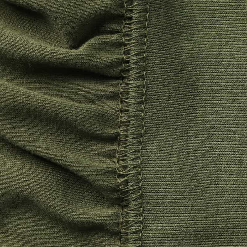 COGTHEBIGSMOKE COGTHEBIGSMOKE ＜コグザビッグスモーク＞ ギャザースリーブカットソー KHAKI