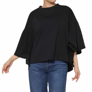 COGTHEBIGSMOKE ＜コグザビッグスモーク＞ ギャザースリーブカットソー