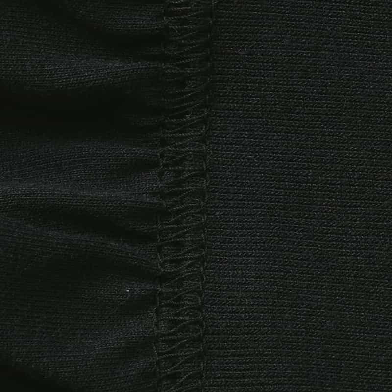 COGTHEBIGSMOKE COGTHEBIGSMOKE ＜コグザビッグスモーク＞ ギャザースリーブカットソー BLACK