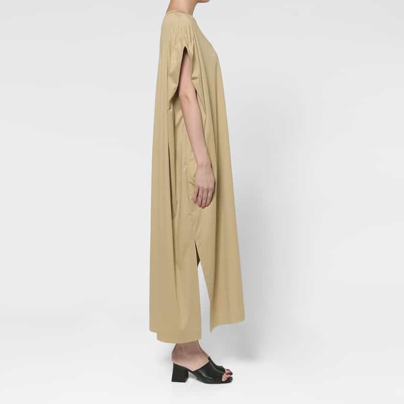 COGTHEBIGSMOKE COGTHEBIGSMOKE ＜コグザビッグスモーク＞ コットンドレス CAMEL