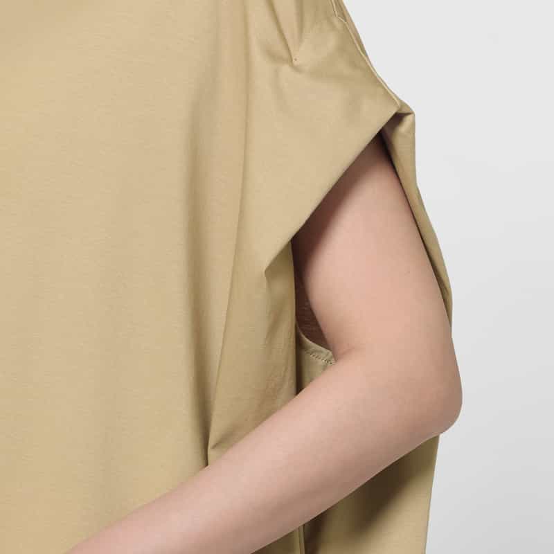 COGTHEBIGSMOKE COGTHEBIGSMOKE ＜コグザビッグスモーク＞ コットンドレス CAMEL