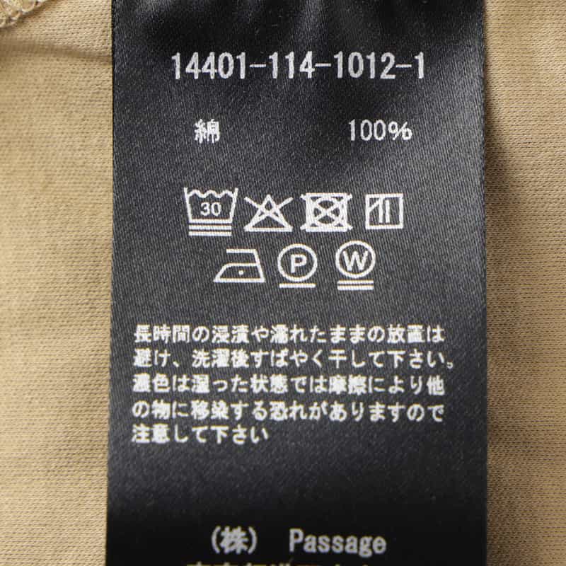 COGTHEBIGSMOKE COGTHEBIGSMOKE ＜コグザビッグスモーク＞ コットンドレス CAMEL