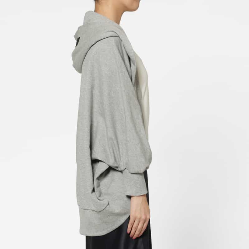 COGTHEBIGSMOKE COGTHEBIGSMOKE ＜コグザビッグスモーク＞ ボレロフーディ LIGHT GRAY