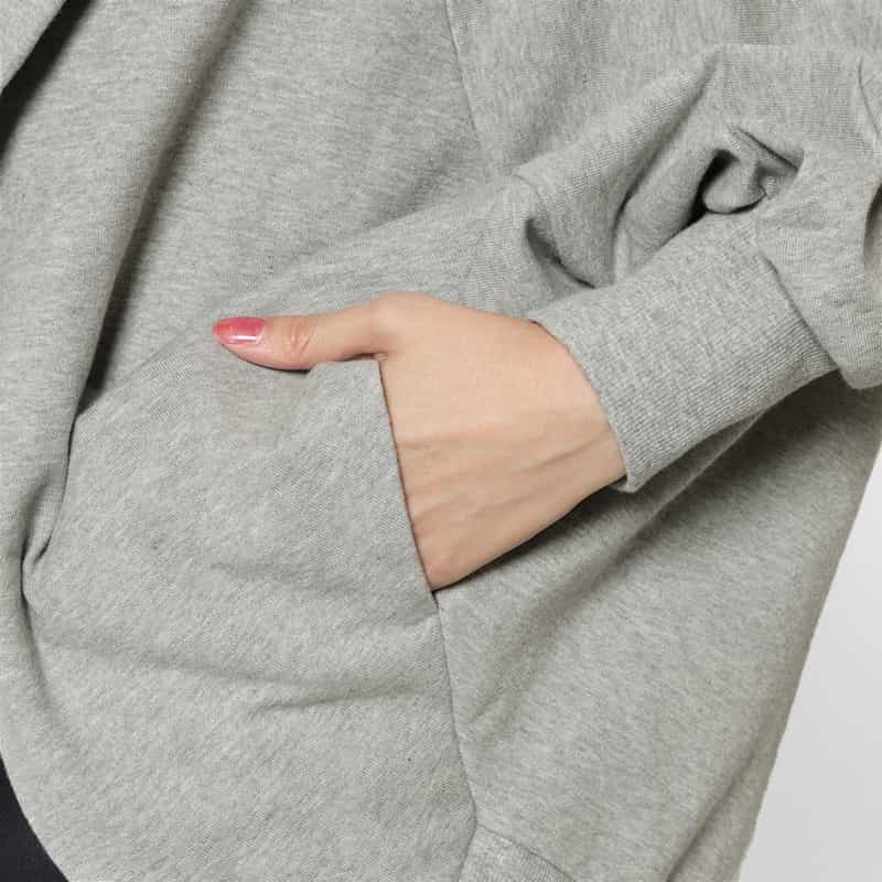 COGTHEBIGSMOKE COGTHEBIGSMOKE ＜コグザビッグスモーク＞ ボレロフーディ LIGHT GRAY