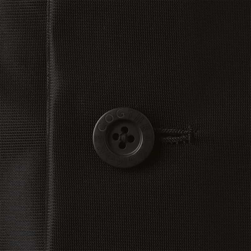 COGTHEBIGSMOKE COGTHEBIGSMOKE ＜コグザビッグスモーク＞ シアー素材ジャケット BLACK