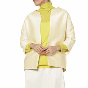 COGTHEBIGSMOKE ＜コグザビッグスモーク＞ シャイニー素材バルーンジャケット