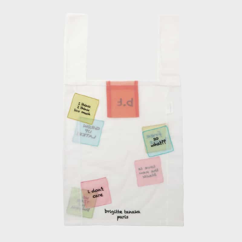 BRIGITTE TANAKA BRIGITTE TANAKA ＜ブリジット タナカ＞ オーガンジー素材ショッパーバッグ MULTI COLOR