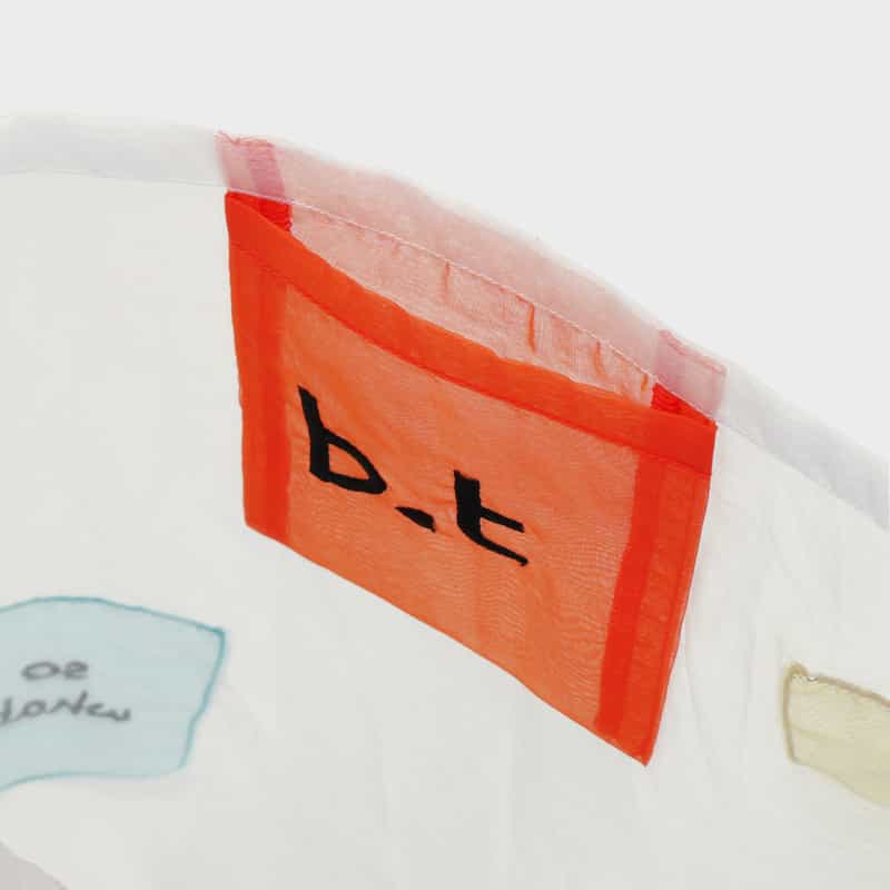 BRIGITTE TANAKA BRIGITTE TANAKA ＜ブリジット タナカ＞ オーガンジー素材ショッパーバッグ MULTI COLOR