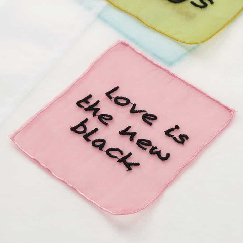 BRIGITTE TANAKA BRIGITTE TANAKA ＜ブリジット タナカ＞ オーガンジー素材ショッパーバッグ MULTI COLOR