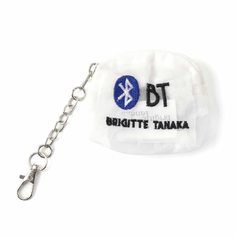 BRIGITTE TANAKA ＜ブリジット タナカ＞ オーガンジー素材チェーン付きポーチ