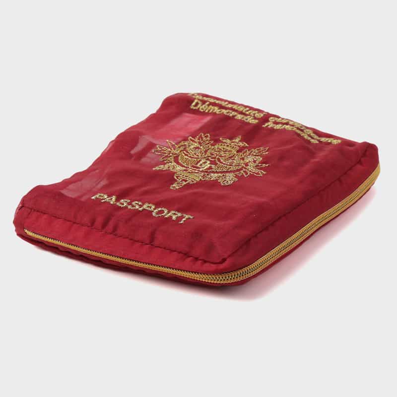 BRIGITTE TANAKA BRIGITTE TANAKA ＜ブリジット タナカ＞ オーガンジー素材ポーチ RED