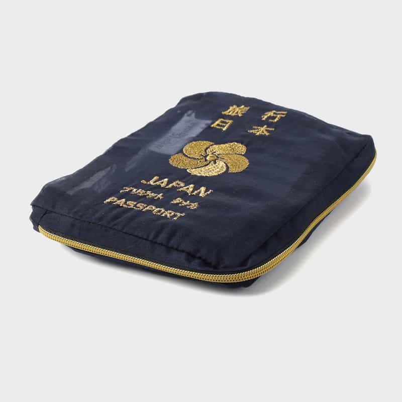 BRIGITTE TANAKA BRIGITTE TANAKA ＜ブリジット タナカ＞ オーガンジー素材ポーチ NAVY