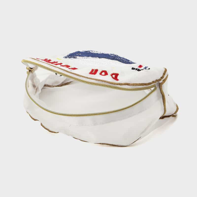 BRIGITTE TANAKA BRIGITTE TANAKA ＜ブリジット タナカ＞ オーガンジー素材ポーチ WHITE