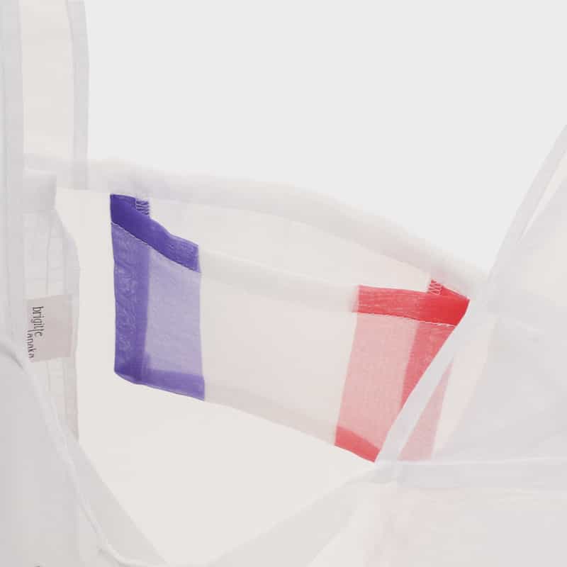 BRIGITTE TANAKA BRIGITTE TANAKA ＜ブリジット タナカ＞ オーガンジー素材ショッパーバッグ RED