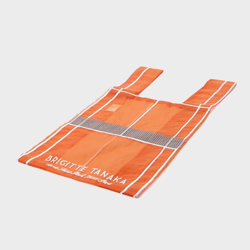 BRIGITTE TANAKA BRIGITTE TANAKA ＜ブリジット タナカ＞ オーガンジー素材ショッパーバッグ BROWN