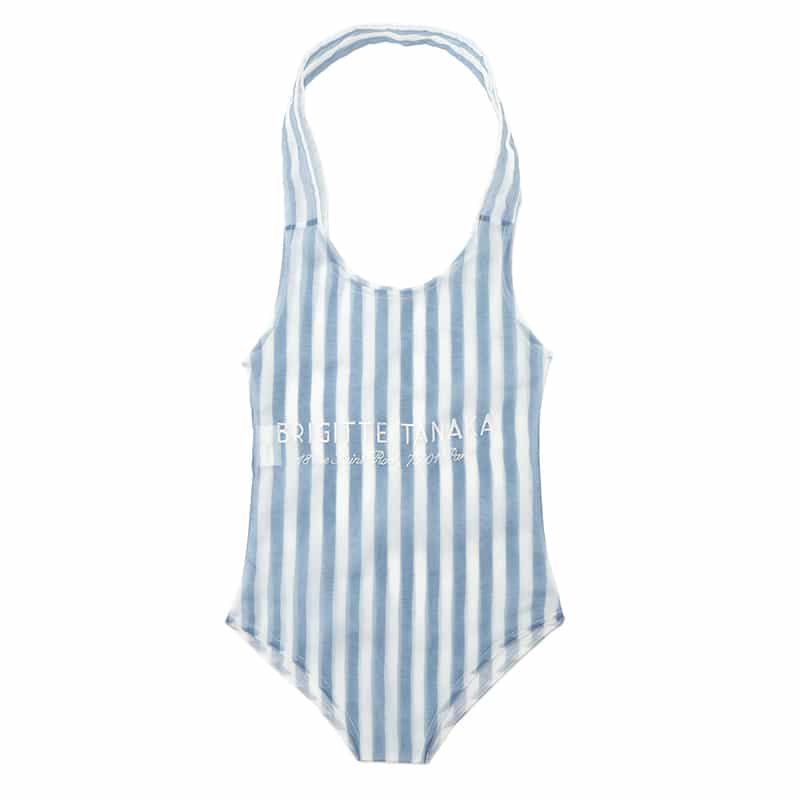 BRIGITTE TANAKA BRIGITTE TANAKA ＜ブリジット タナカ＞ オーガンジー素材ショッパーバッグ BLUE