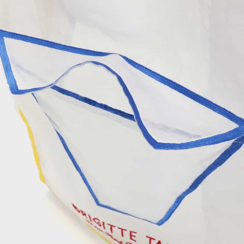 BRIGITTE TANAKA BRIGITTE TANAKA ＜ブリジット タナカ＞ オーガンジー素材ポケット付きショッパーバッグ MULTI COLOR