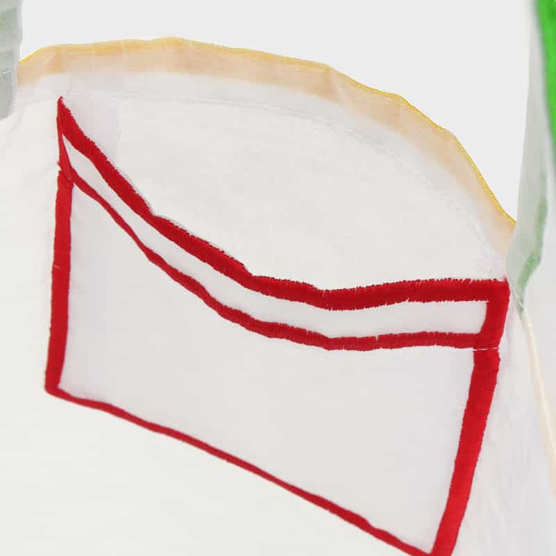 BRIGITTE TANAKA BRIGITTE TANAKA ＜ブリジット タナカ＞ オーガンジー素材ポケット付きショッパーバッグ MULTI COLOR