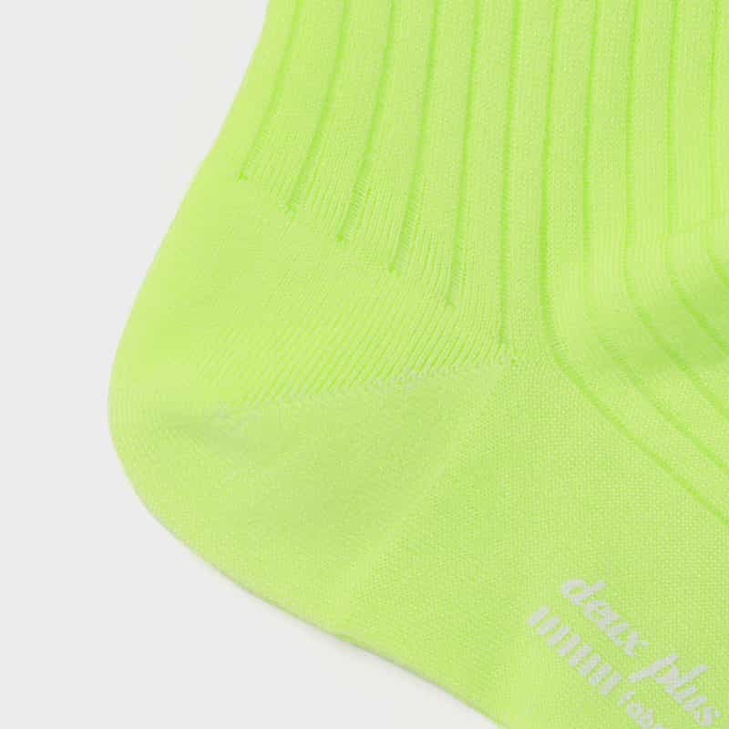DEUX PLUS UNDEMI DEUXPLUSUNDEMI＜ドゥプリュスアンドゥミ＞ リブロングソックス LIGHT GREEN