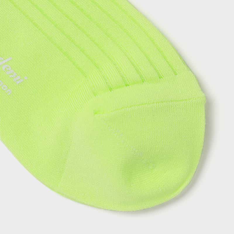 DEUX PLUS UNDEMI DEUXPLUSUNDEMI＜ドゥプリュスアンドゥミ＞ リブロングソックス LIGHT GREEN