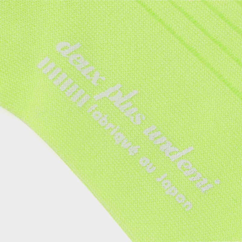 DEUX PLUS UNDEMI DEUXPLUSUNDEMI＜ドゥプリュスアンドゥミ＞ リブロングソックス LIGHT GREEN