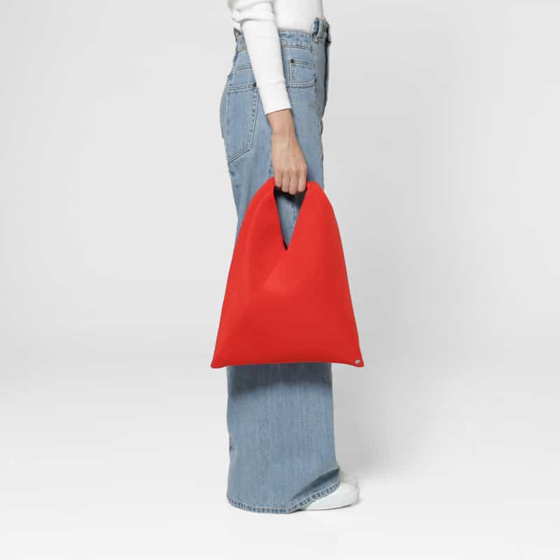 MM6 MAISON MARGIELA MM6 MAISON MARGIELA＜エムエム6 メゾン マルジェラ＞ スモールハンドバッグ “JAPANESE“ RED