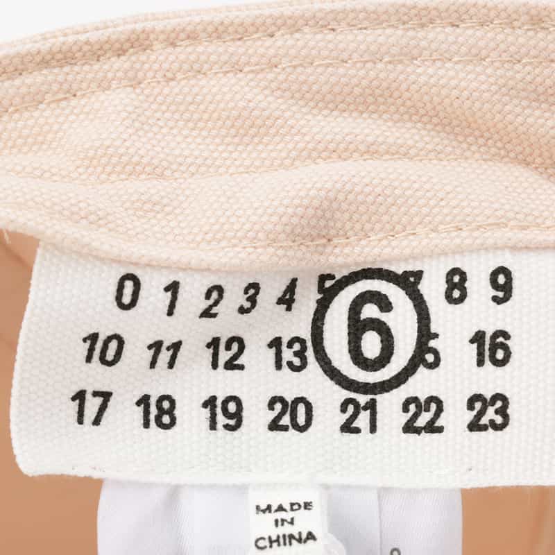 MM6 MAISON MARGIELA MM6 MAISON MARGIELA＜エムエム6 メゾン マルジェラ＞ エンブロイダリーロゴキャップ PINK