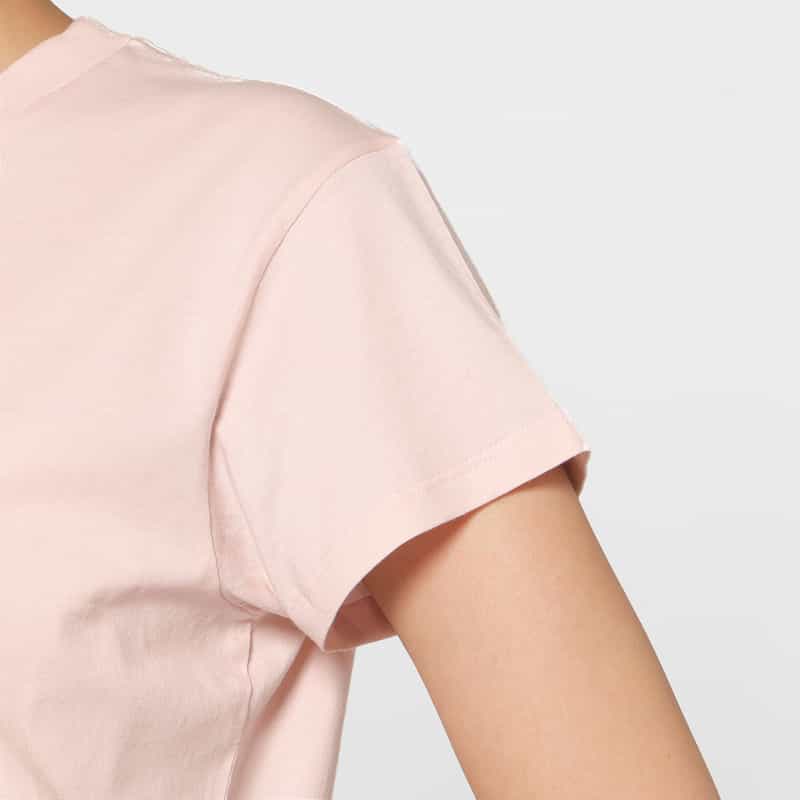 MM6 MAISON MARGIELA MM6 MAISON MARGIELA ＜エムエム6 メゾン マルジェラ＞ ロゴタグ Tシャツ PINK