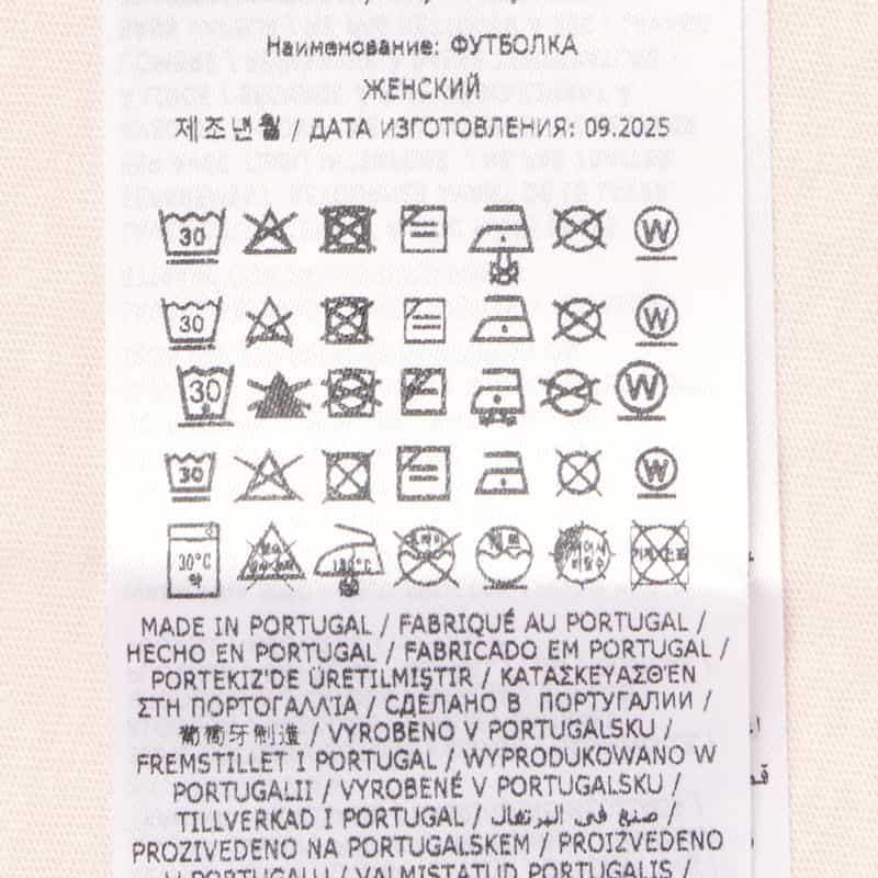 MM6 MAISON MARGIELA MM6 MAISON MARGIELA ＜エムエム6 メゾン マルジェラ＞ ロゴタグ Tシャツ PINK