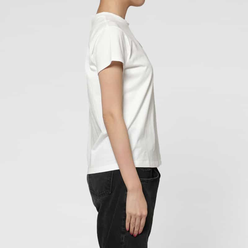 MM6 MAISON MARGIELA MM6 MAISON MARGIELA＜エムエム6 メゾン マルジェラ＞ ロゴタグ Tシャツ WHITE