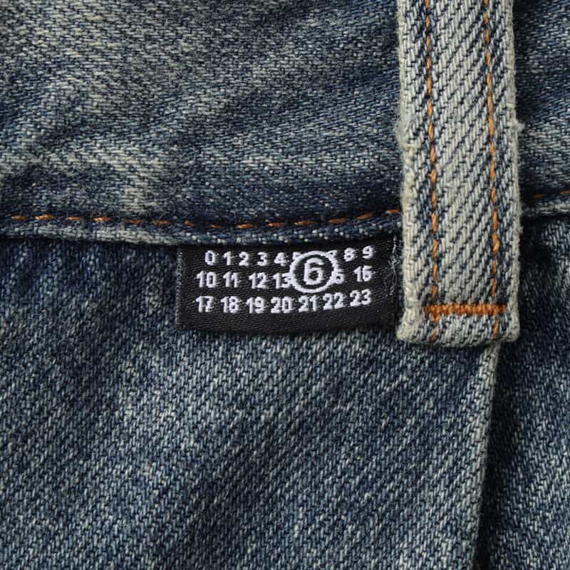 MM6 MAISON MARGIELA MM6 MAISON MARGIELA＜エムエム6 メゾン マルジェラ＞ デニムパンツ BLUE