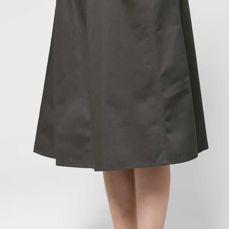 MM6 MAISON MARGIELA MM6 MAISON MARGIELA＜エムエム6 メゾン マルジェラ＞ カットオフウエスト ドローストリングスカート GRAY