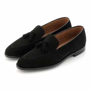 CROCKETT＆JONES＜クロケット&ジョーンズ＞ スエード素材タッセルローファー"ANTIBES"