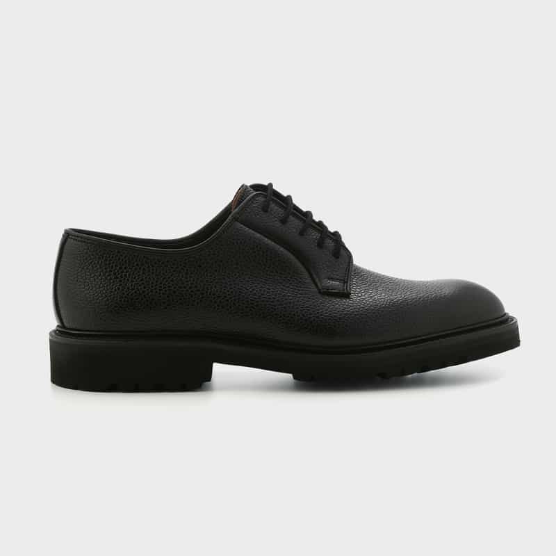 CROCKETT＆JONES CROCKETT＆JONES＜クロケット&ジョーンズ＞ バーニーズ　ニューヨーク限定 プレーントゥシューズ"LANARK 3" BLACK