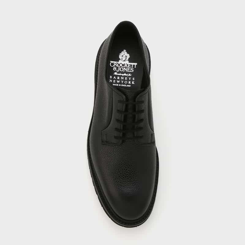 CROCKETT＆JONES CROCKETT＆JONES＜クロケット&ジョーンズ＞ バーニーズ　ニューヨーク限定 プレーントゥシューズ"LANARK 3" BLACK