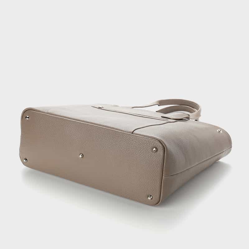 BARNEYS NEW YORK サイドホック付きトートバッグ GRAY