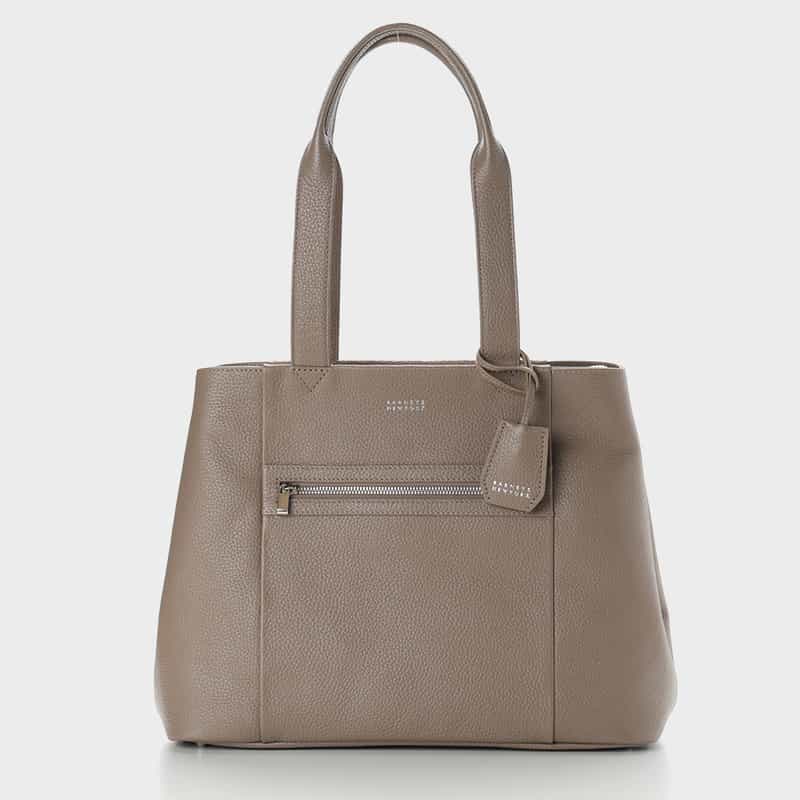 BARNEYS NEW YORK サイドホック付きトートバッグ GRAY