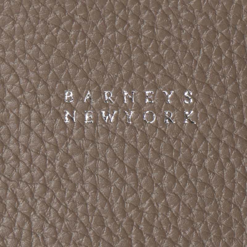 BARNEYS NEW YORK サイドホック付きトートバッグ GRAY