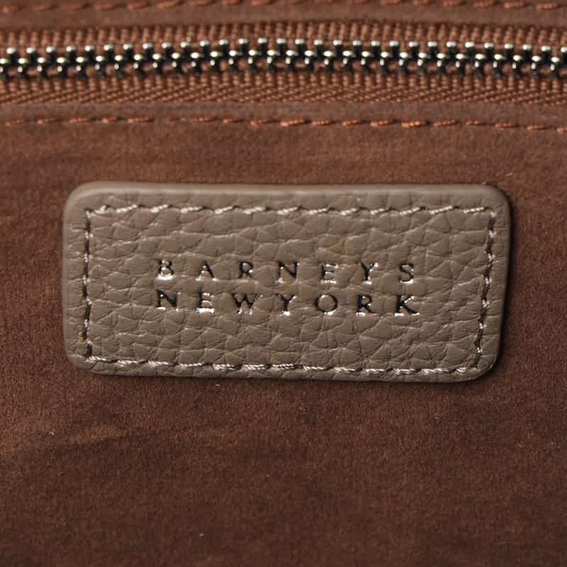 BARNEYS NEW YORK サイドホック付きトートバッグ GRAY