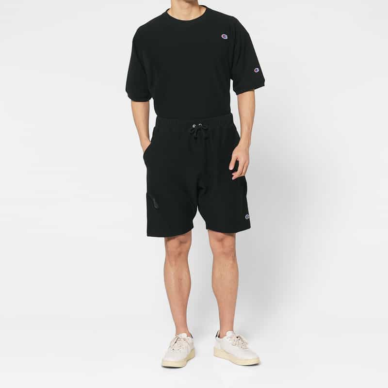 UNDERCOVER UNDERCOVER＜アンダーカバー＞ コラボレートスウェットショーツ BLACK