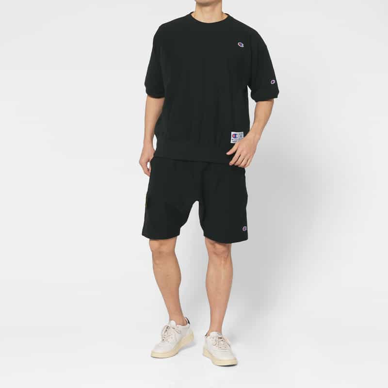 UNDERCOVER UNDERCOVER＜アンダーカバー＞ コラボレート ショートスリーブスウェットプルオーバー BLACK