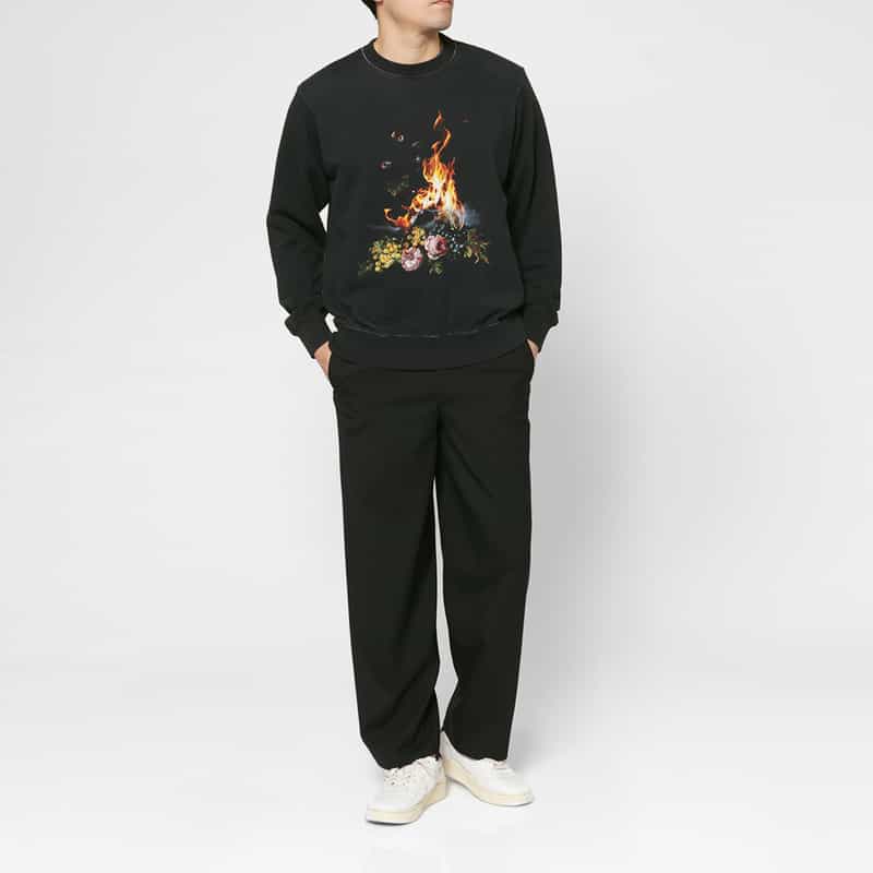 UNDERCOVER UNDERCOVER＜アンダーカバー＞ スウェットプルオーバー BLACK