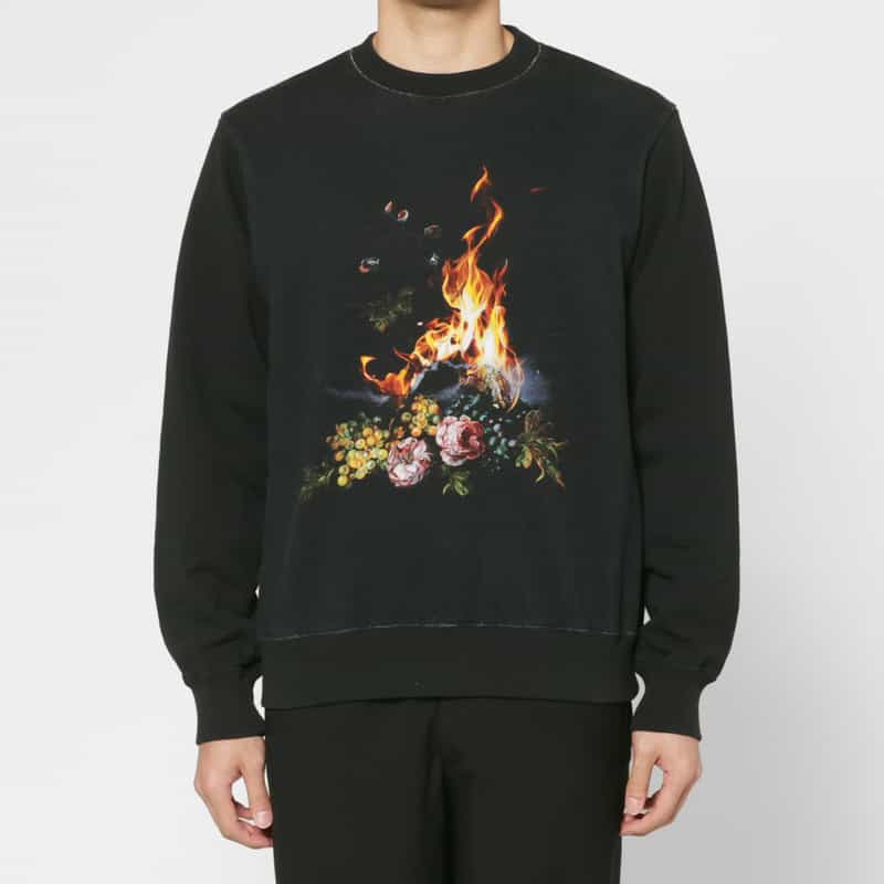 UNDERCOVER UNDERCOVER＜アンダーカバー＞ スウェットプルオーバー BLACK