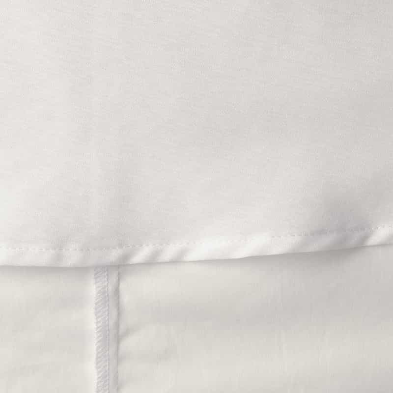 BARNEYS NEW YORK ウォッシャブル バックレースアップデザイン Aラインドレス WHITE